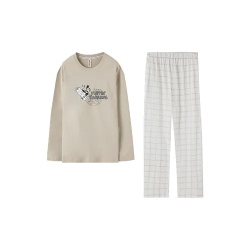 PAUL FRANK Пижамный комплект Мужской Светло-Серый