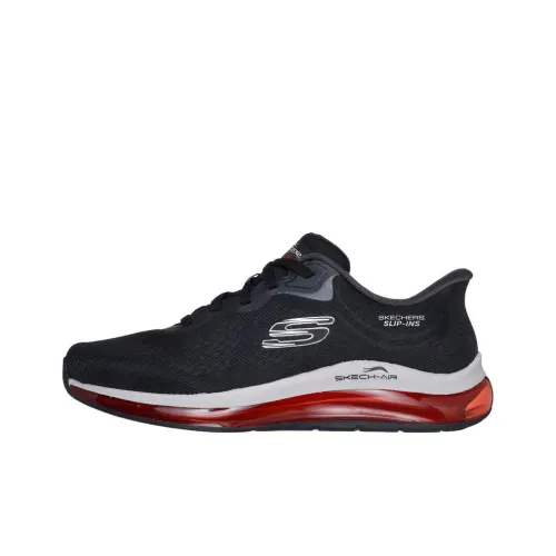 Skechers Skech Air Element 2,0 Low Топ Повседневная обувь Мужская Черный Красный