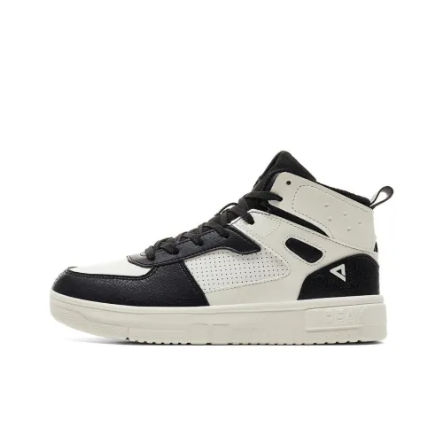 PEAK Термические противоскользящие высокие кроссовки для скейтбординга женские белые черные