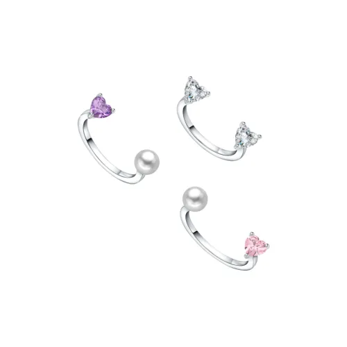 BABYBEI Кольца из синтетического кубического циркония женские