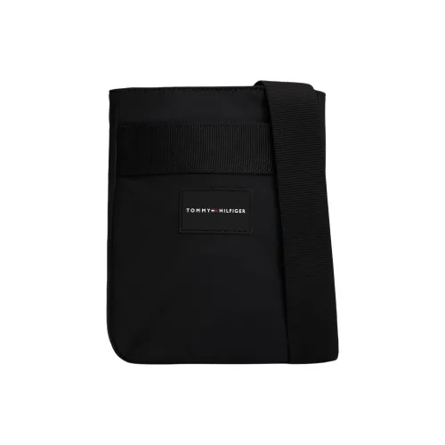Tommy Hilfiger Полиэстер Курьерская Сумка Сумка через плечо Маленькая Сумка для мужчин Черная