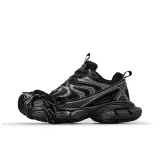 Чёрное кружево с эффектом дистресса - Верх