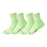 Неоновые зеленые спортивные носки для подростков [2 упаковки]