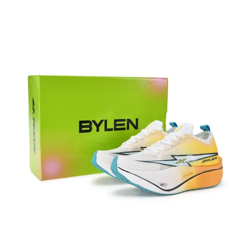 BYLEN Амортизация Противоскользящий Устойчивый к износу Низкий Топ Настоящая Карбоновая Пластина Беговые Кроссовки