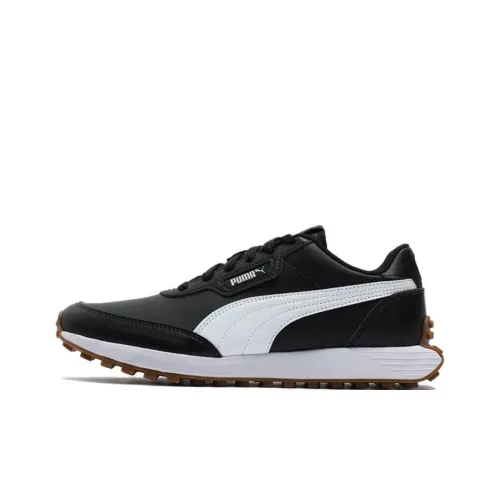 PUMA Износостойкий низкий топ повседневная обувь унисекс черный