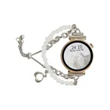 Полупрозрачный агат - серебристый