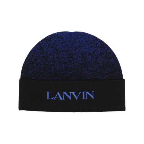 Lanvin Шерсть Бини Женские Синий Черный
