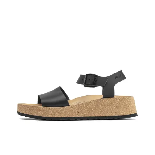 Birkenstock Glenda One Ремешок Сандалии Женские Черные Узкие