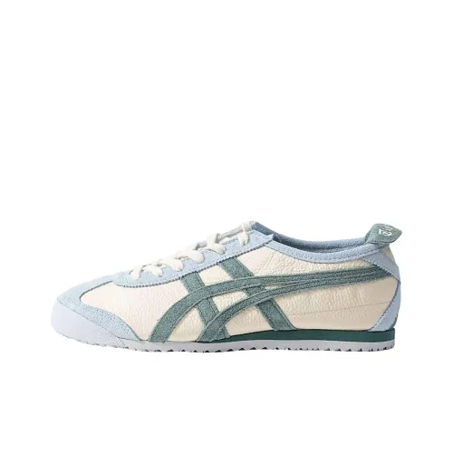 Onitsuka Tiger MEXICO 66 Casual Low Top Бежевый Зеленый Синий Женский