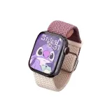 Дымчатый фиолетовый & Starlight - Магнитная застежка, две секции, ткань вязаная, нейлоновый ремешок