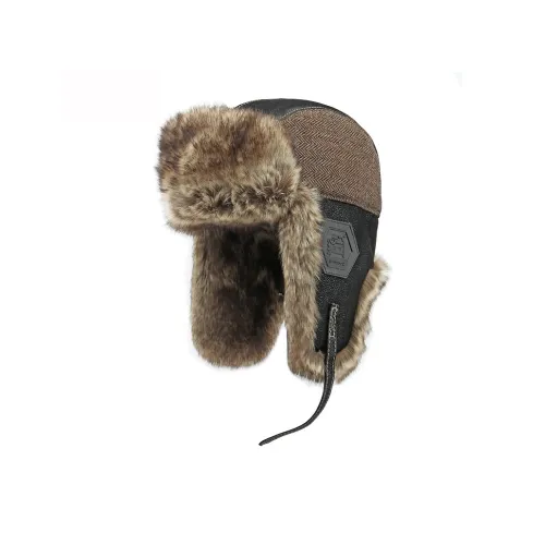 CARDANRO Искусственная кожа Шапка-ушанка Унисекс