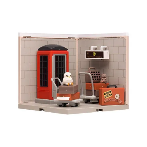 POP MART Гарри Поттер Hedwig Платформа 9 3 4 Коллекция Красный Телефон KIOSK Trend Based Products 15,8 см