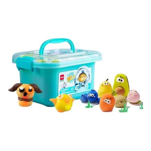 Deli Super Light Глина Нетоксичная Экологичная Без запаха Безопасный Ручной Rainbow Глина Игрушки