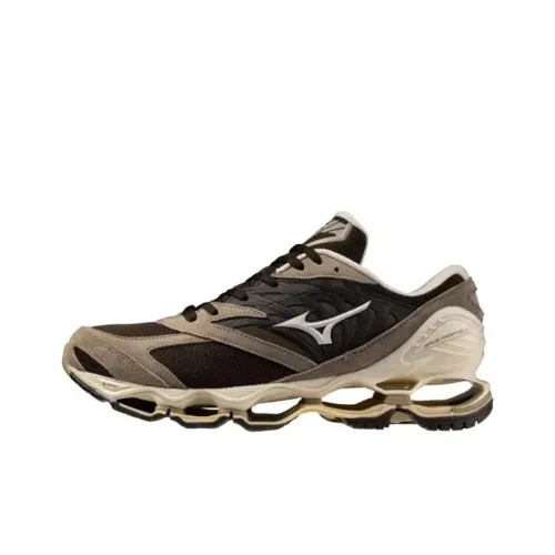 Mizuno Wave Prophecy LS противоскользящие устойчивые к истиранию низкий топ беговые кроссовки мужские коричневые