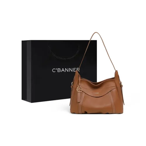 C°BANNER Коровья кожа с синтетической кожей сумка на плечо стандартная женская коричневый