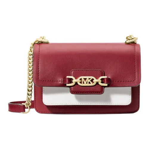 MICHAEL KORS Heather Кожа Сумка через плечо Сумка на плечо Мини Женская Темно-красная