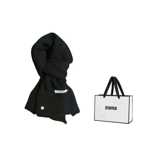 STUFFER 35% Шерсть Трикотаж Шарфы Унисекс