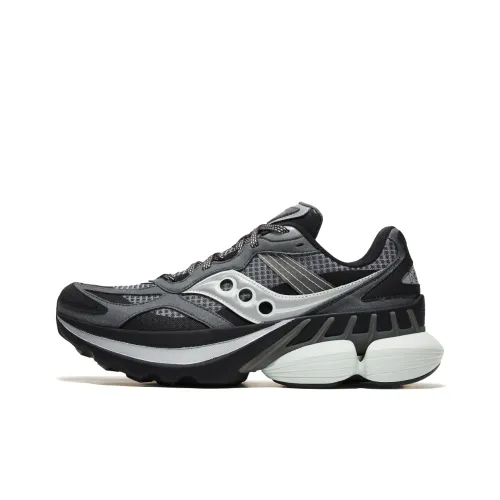 Saucony Low Топ Беговые кроссовки Унисекс Темно-серый Серебряный