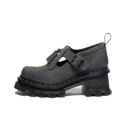 Dr.Martens Туфли Мэри Джейн Серые Женские
