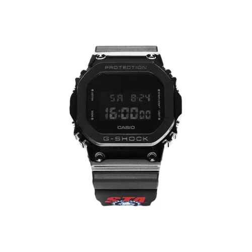 CASIO Кварцевый механизм Смольный ремешок Часы для мужчин Черный циферблат