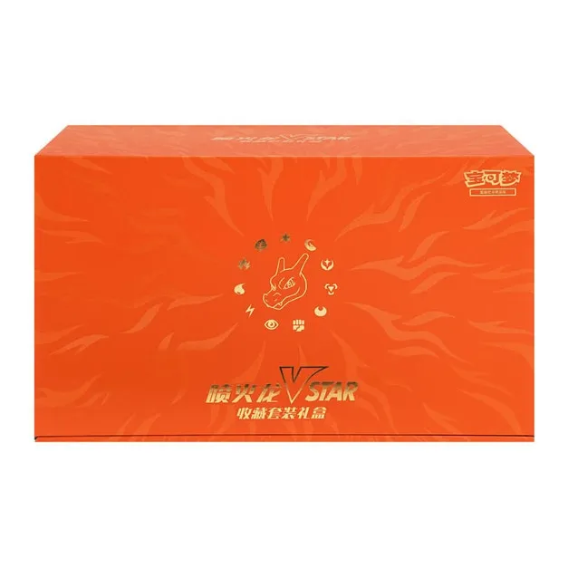 POKEMON Чаризард VSTAR Коллекционный набор Box Card Аксессуары Целая коробка