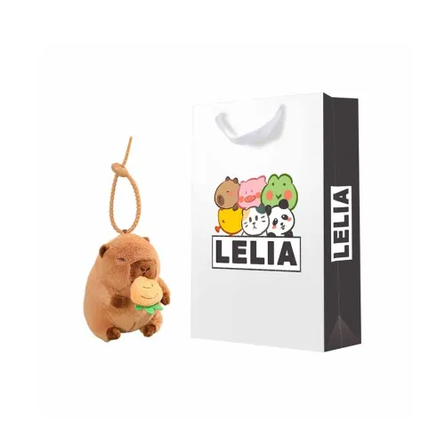 Le Jil Милый Еда Фрукты Капибара Рюкзак Украшение Куклы Плюшевый Брелок 12 см Рекомендуемая высота