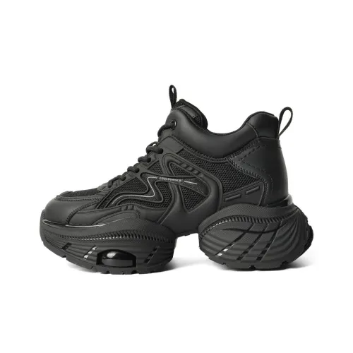 Белль Устойчивый к истиранию Увеличивающий высоту Термический Низкий Топ Кроссовки с толстой подошвой Женские