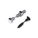 Серебряный + Черный Комбо с винтом