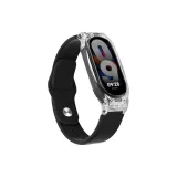 Одиночный, шипы, обратная пряжка, силикон, призрачный, ночной черный