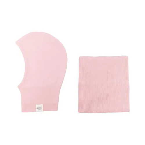 RUSLAN BAGINSKIY Шерсть Шапки и Кепки Женские Розовые