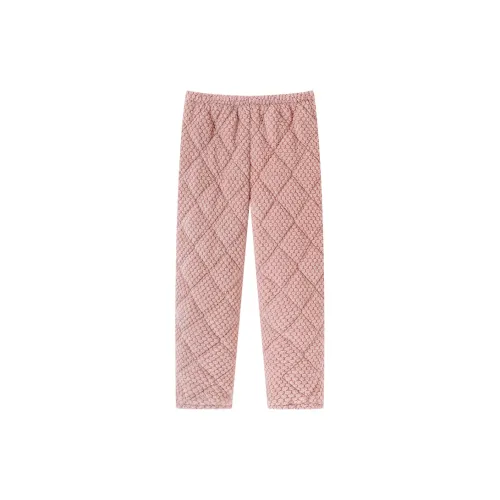 OUSHIBO Пижамные штаны женские розовые