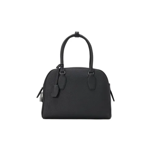 THE ROW Индия Телячья кожа Bowling Bag Сумка через плечо Сумка для рук Женская Черная