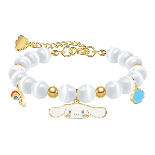 Sanrio Yugui Dog Alloy Elegant Box Cinnamoroll Bracelet Women's