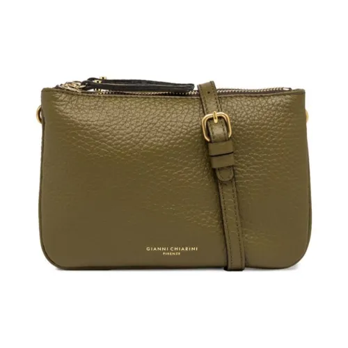 GIANNI CHIARINI Сумка через плечо из кожи женская зеленая