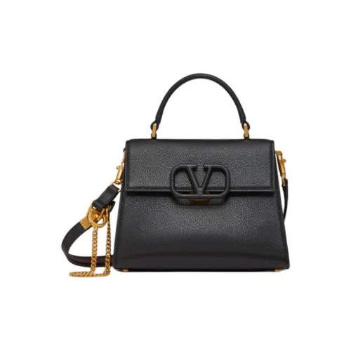 Valentino VSLING с рельефной телячьей кожей сумка через плечо маленькая сумка женская черная