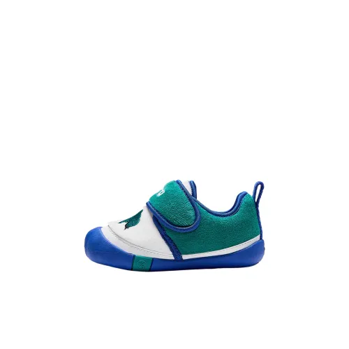 Antakids Легкий амортизирующий низкий топ обувь для малышей зеленый белый для новорожденных и малышей