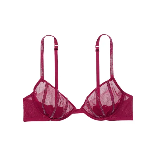 Victoria's Secret Бюстгальтер Женский Бордовый