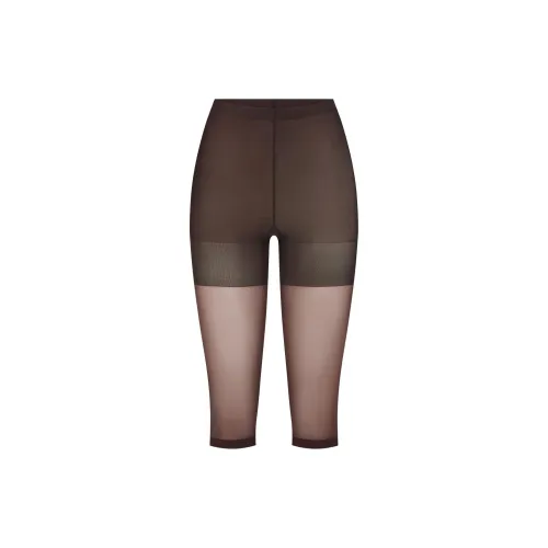 SKIMS FW24 HOSIERY Формирование Capri Tights Корректирующее белье Низ Женские COCOA COCOA