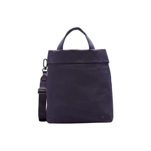 lululemon Переработанный полиэстер Сумка через плечо Сумка Обычная Женская Сумеречный фиолетовый