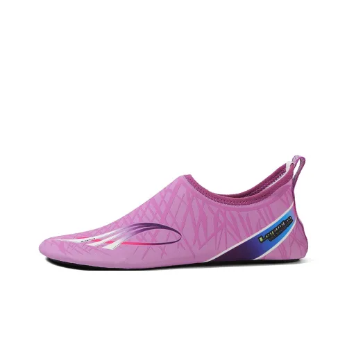 Leyang Износостойкий Дышащий Низкий Топ Casual Унисекс Фиолетовый