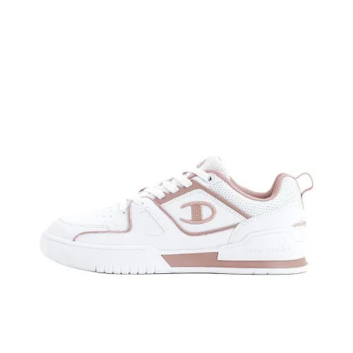 Champion Винтажные баскетбольные кроссовки Low Top Белый Розовый Женские