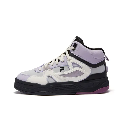 FILA FUSION BANK II Low Топ Скейтборд Кроссовки Женские Серый Фиолетовый