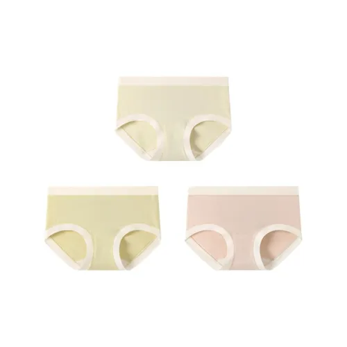 YOUNGYELL Антибактериальный Gusset готовая одежда MID Step Шов Трусы Женские 3 упаковки