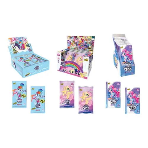 KAYOU My Little Pony Персонажи Fun Shadow Bag+Rainbow Bag+Shining Moon Bag IP Аниме Карты 3 в коробке