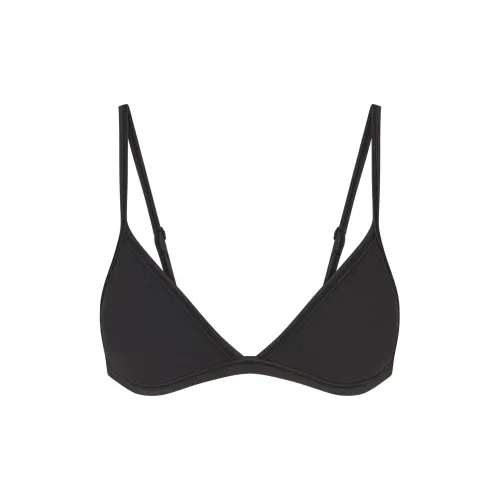 SKIMS FW24 На открытом воздухе Треугольник Бюстгальтер Женский 1 Пачка Промытый Оникс Промытый Агат