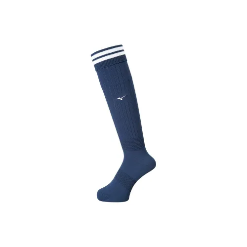 Mizuno Синие Унисекс Колено Высокие Носки
