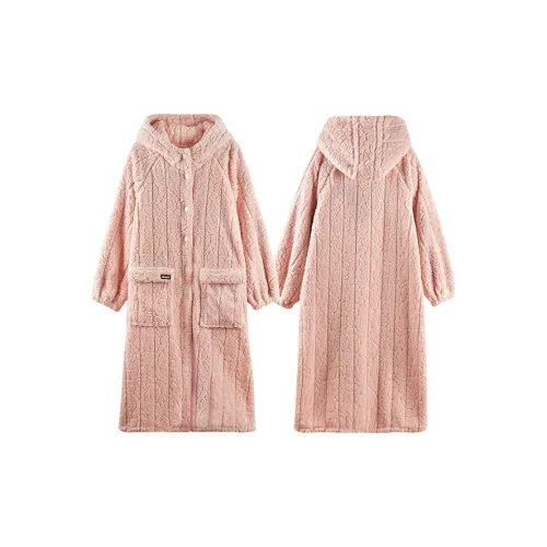 Empowering Words Банные халаты Женские Розовый