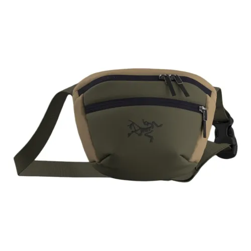 Arcteryx 1,5L Туристические сумки Полиэстер Зеленый Унисекс