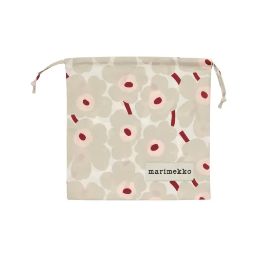 MARIMEKKO Полиэстер Клатч Мини Женский Бежевый