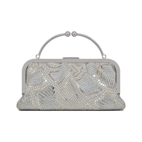 Strathberry Телячья кожа Сумка Сумка через плечо Сумка через плечо Женская Серебряная